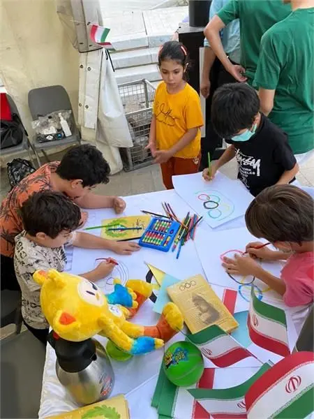 رقابت جذاب ورزشی خانوادگی در حضور قهرمانان