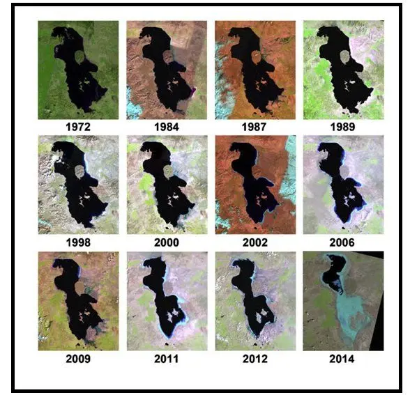 وضعیت دریاچه ارومیه زیر ذرهبین آمار