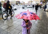 ورود سامانه بارشی به کشور طی امروز