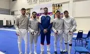 پایان کار تیم سابر با کسب مدال برنز