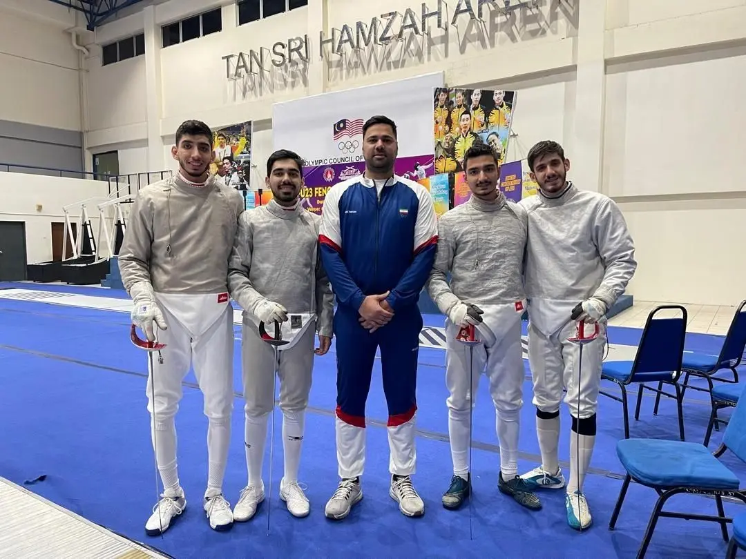 پایان کار تیم سابر با کسب مدال برنز