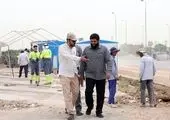 آمادهسازی دو پارکینگ موقت و لکه گیری آسفالت معابر در بهشت زهرا(س)