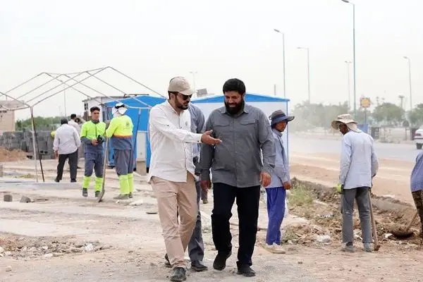 بازدید مدیرعامل سازمان بهشت زهرا(س) از روند اجرای طرح نگهداشت