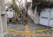 جابجایی ۲۵ پایه چراغ برق مزاحم در منطقه ۱۳

