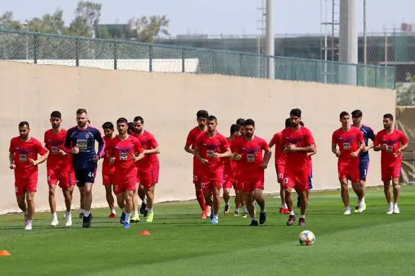 ریکاوری تیم پرسپولیس بعد از بازی با الاهلی+ عکس