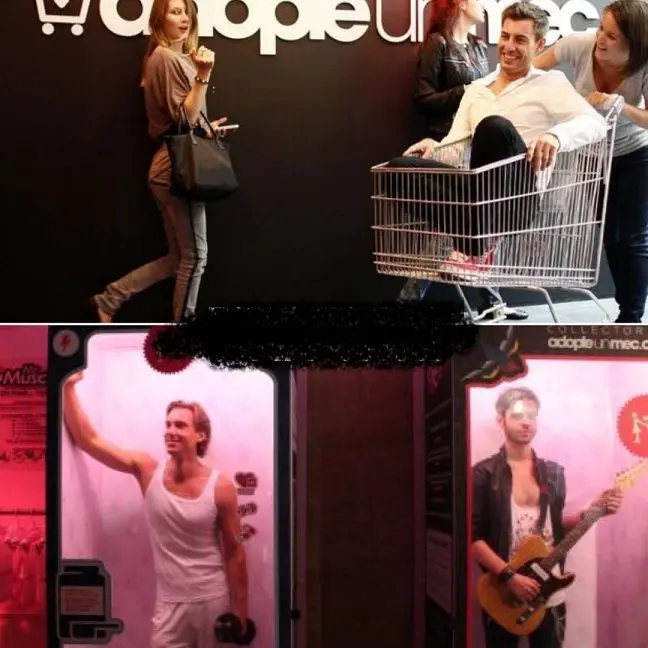 فروشگاهی که اجناس آن انسان ها هستند+عکس