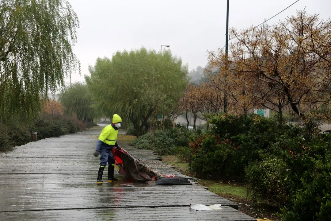 اجرای فاز نخست جمع آوری افراد کارتن خواب از حاشیه بزرگراه های شمال شرق تهران

