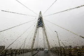 بارش باران و برف در ۵ استان
