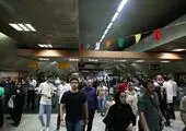 فعالیت قطار شویی در خط 5 