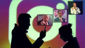 محبوبیت رهبران جهان در اینستاگرام