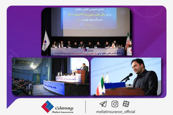 صورت‌های مالی ۱۴۰۱ بیمه ملت به تصویب سهامداران رسید

