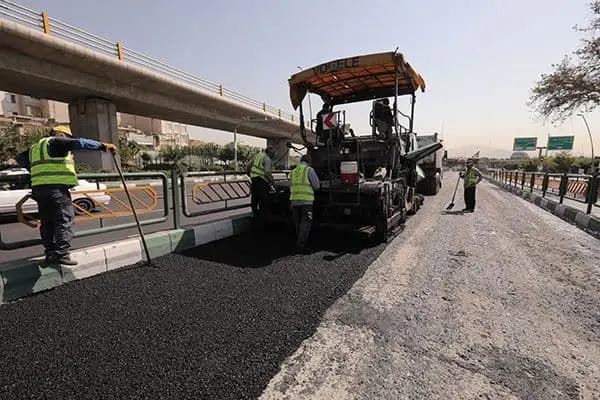 پیشرفت طرح مرمت معابر شهر تهران به نیمه راه رسید

