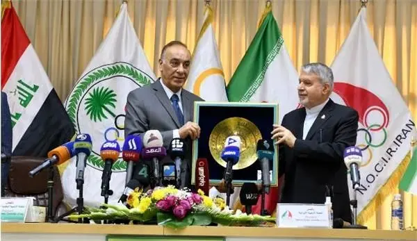 هیات بلند پایه ورزشی عراق شنبه وارد تهران می شود