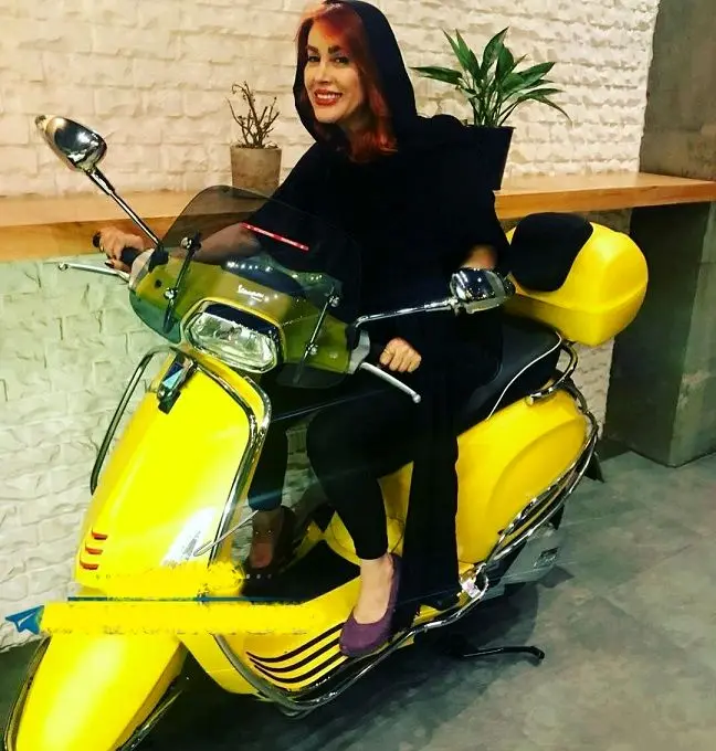 ژست فوتبالی گلشید بحرایی با پرچم ایران+عکس