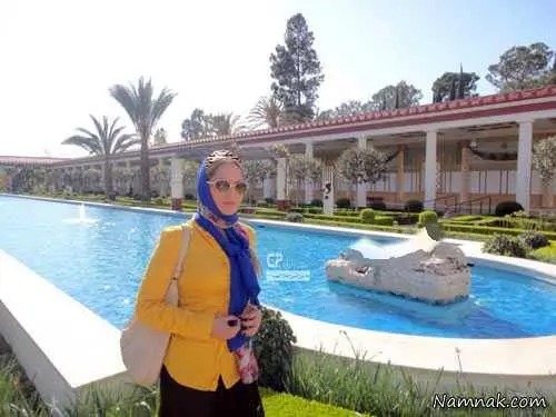 سفر مهناز افشار به خارج از کشور + عکس