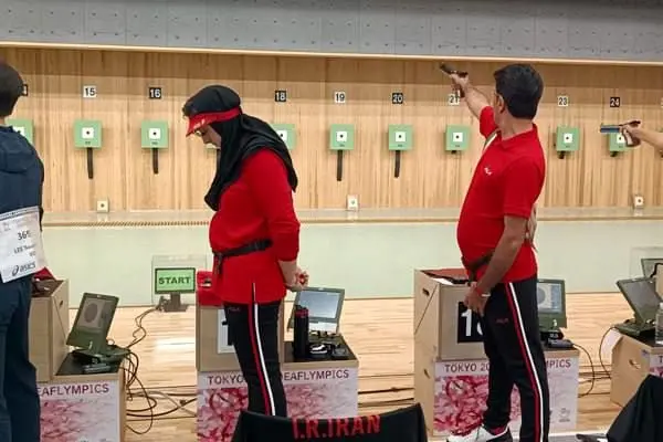 تیم میکس تپانچه ۱۰ متر به مدال برنز دست یافت