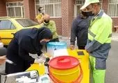  عملیات آبشویی درختان و فضای سبز شهری منطقه 15 