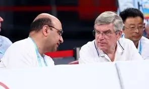 گفت‌وگوی توماس باخ با دبیرکل کمیته ملی المپیک