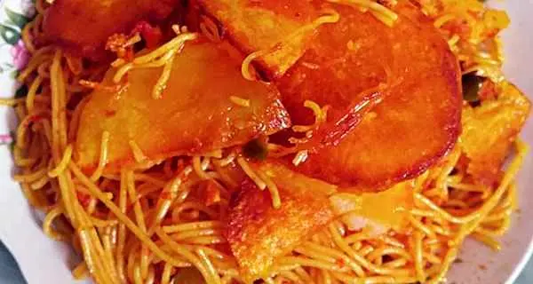 ته‌دیگ ماکارونی جهانی شد +عکس