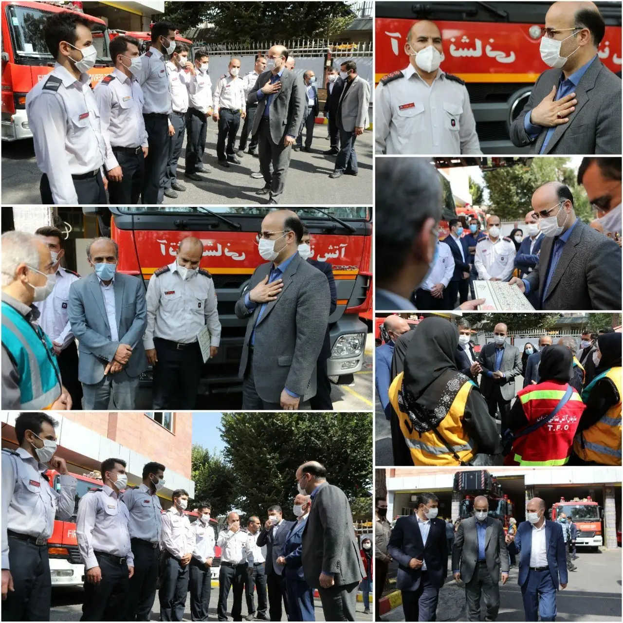 تجلیل از ققنوسهای فداکار

