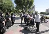 بازدید دکتر نژادبهرام از پروژه بهسازی پیاده روها و احداث مسیر دوچرخه خیابان کریمخان

