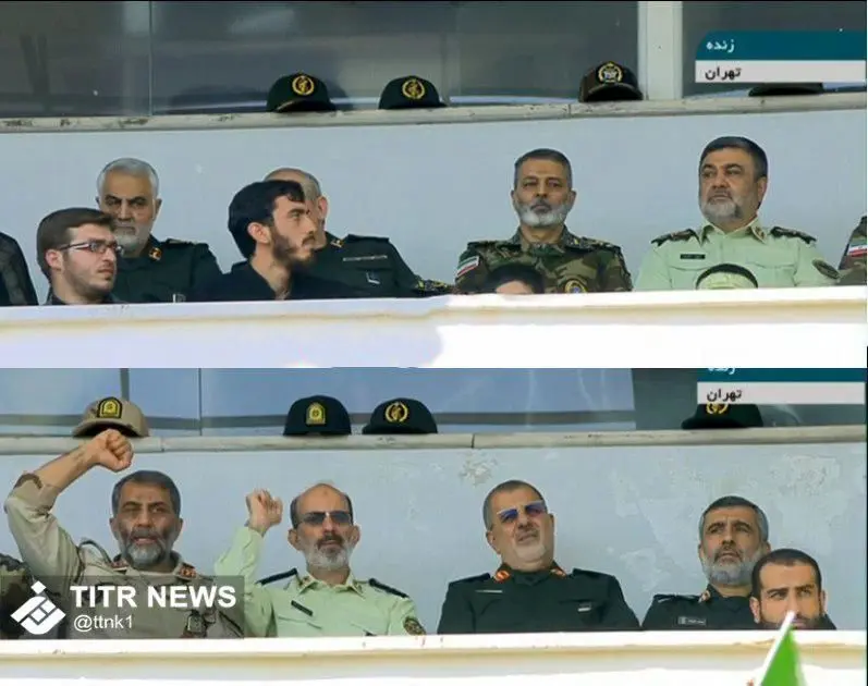 مقامات نظامی و انتظامی در رزمایش بزرگ بسیجیان+عکس