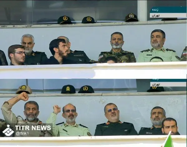 مقامات نظامی و انتظامی در رزمایش بزرگ بسیجیان+عکس