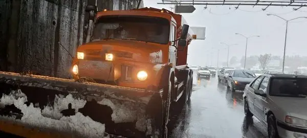 آماده باش کامل شهرداری منطقه۴ دربارش برف وباران