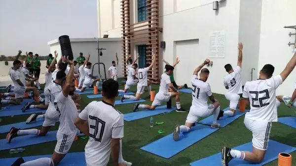 گزارش تصویری تمرین ملی پوشان