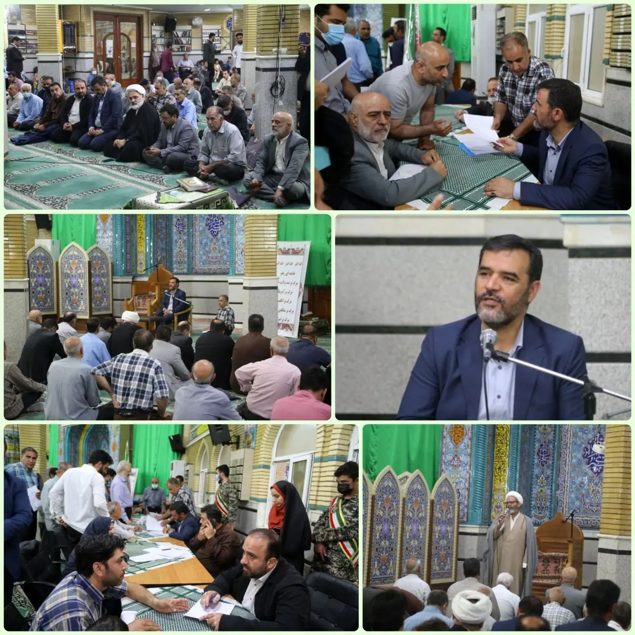 اتمام یک دور کامل میزخدمت در محلات نوزده گانه منطقه ۱۵ 