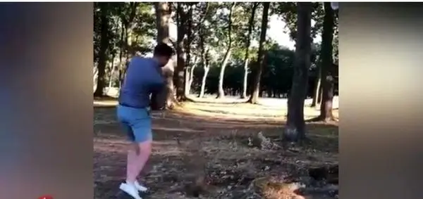 خطری که از بیخ گوش یک ورزشکار گذشت + عکس