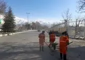 رنگ و بوی معنوی ماه مبارک رمضان با جانمایی المان های هلال ماه اسماء ‌الحسنی در منطقه ۱۹
