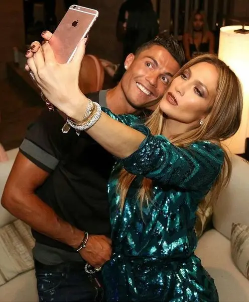 کریستینا رونالدو در کنار جنیفر لوپز+عکس