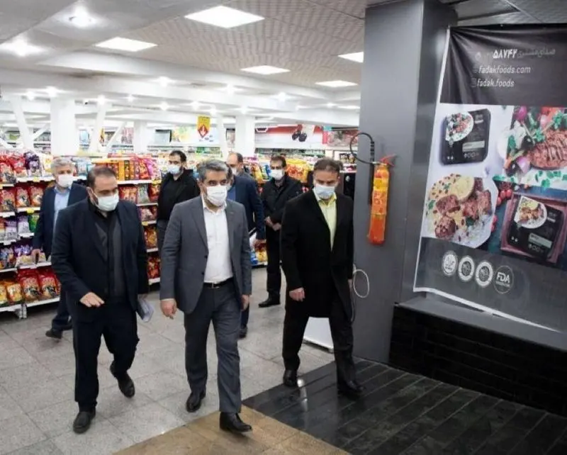 بازدید مدیرعامل شرکت شهروند از فروشگاه شهروند بوستان