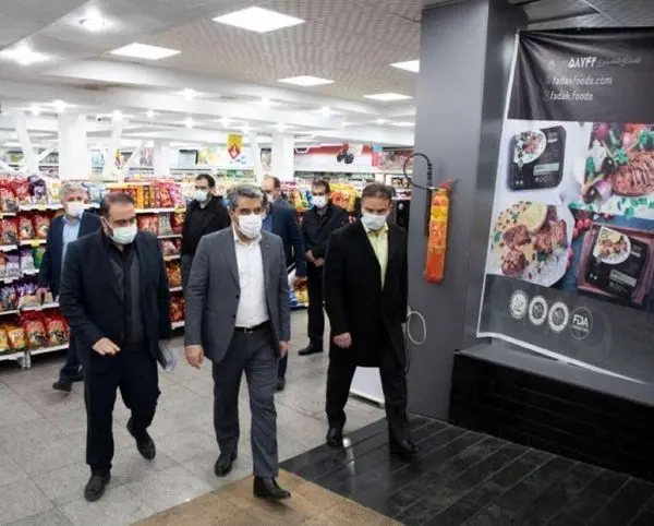 بازدید مدیرعامل شرکت شهروند از فروشگاه شهروند بوستان