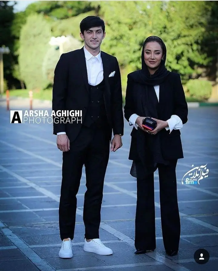 عکس جدید بهاره افشاری در کنار سردار آزمون+عکس