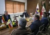بازدید رایزن فرهنگی سفارت آلمان از آکادمی ملی المپیک
