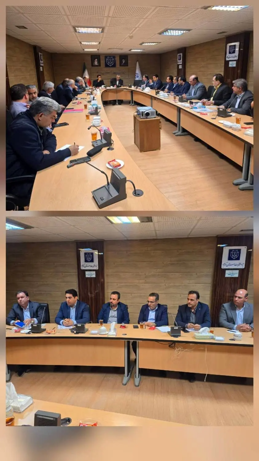 نشست شورای هماهنگی شرکت‌های بیمه استان مرکزی در بیمه دی برگزار شد