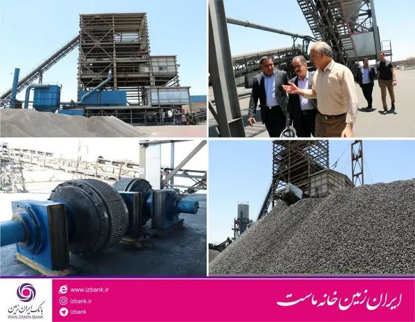 بازدید مدیر استانی بانک ایران زمین از شرکت پارس فولاد

