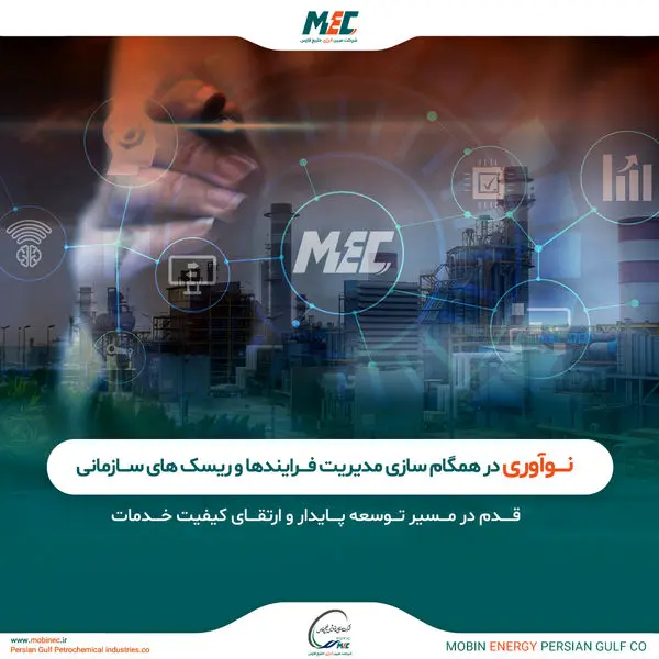 نوآوری در همگامسازی مدیریت فرآیندها و ریسکهای سازمانی