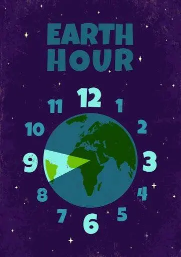 خاموشی روشنایی همه ساختمانهای اداری صنعت برق در ساعت زمین