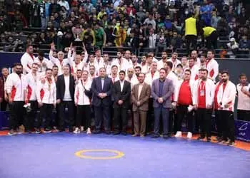 تیم"بانک شهر" ایران قهرمان کشتی آزاد جام باشگاه های جهان شد

