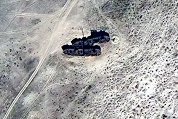 کشف چهار کشتی بزرگ در وسط بیابان! + عکس