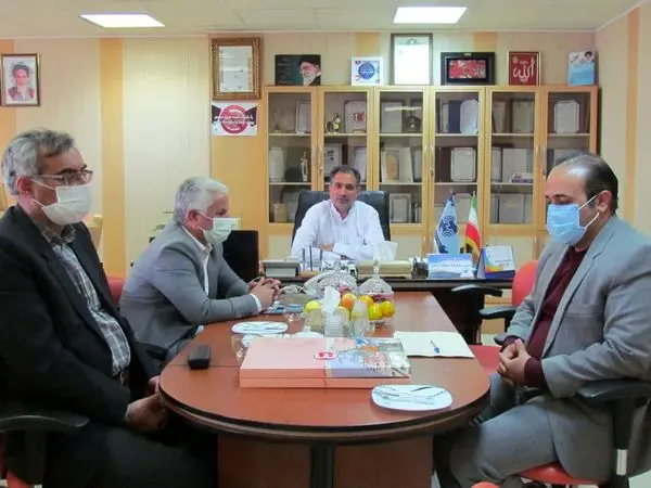 نشست مدیرکل هواشناسی استان با مدیرمخابرات منطقه مرکزی