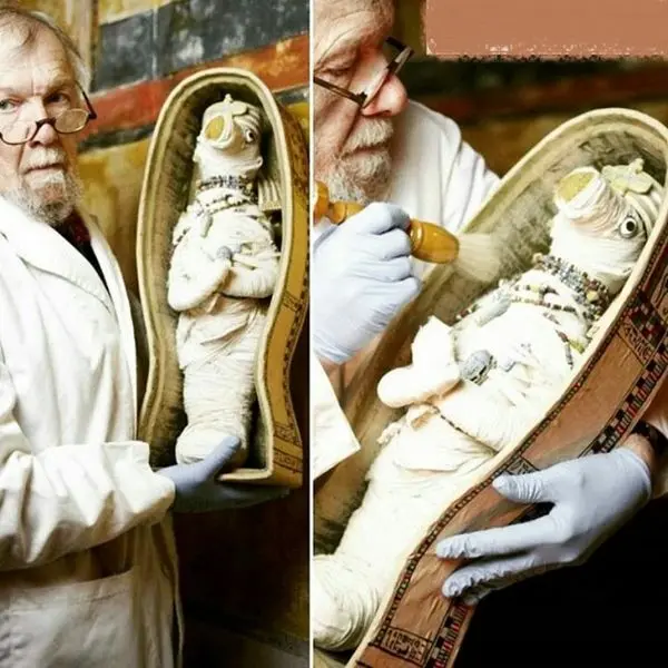 عروسکی که اسباب بازی فرعون مصر بود+عکس