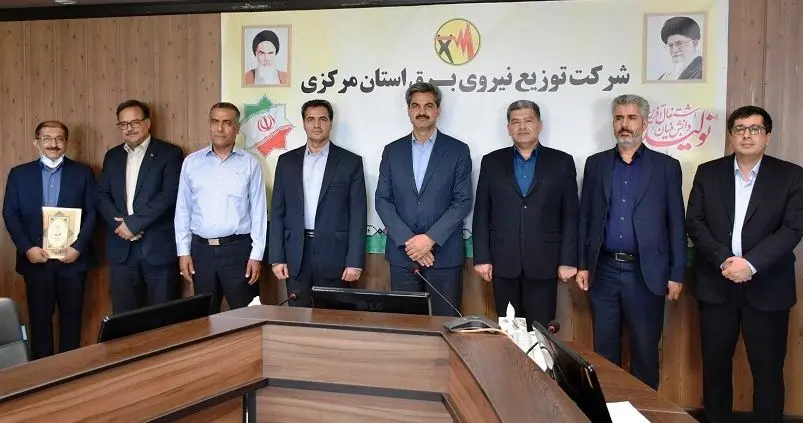 معرفی سرپرست دفتر نظارت و کنترل لوازم اندازه گیری توزیع برق استان مرکزی

