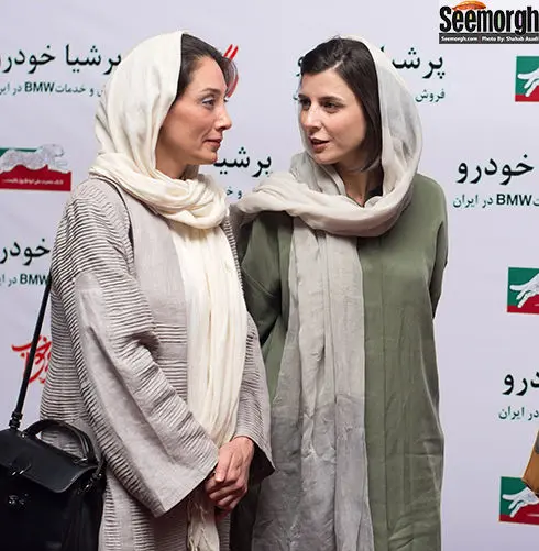 هدیه تهرانی و لیلا حاتمی در کنار یکدیگر + عکس