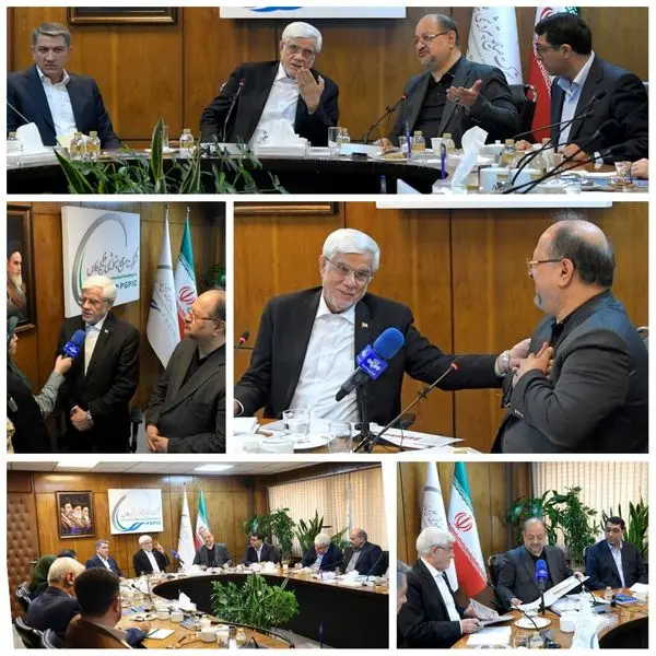 تقدیر دکتر عارف از اقدامات هلدینگ خلیج‌فارس برای بازسازی خسارات ناشی از حملات دشمن به صنعت پتروشیمی