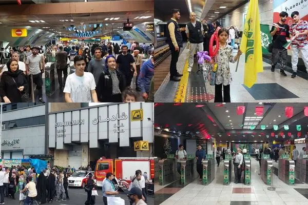 سرویسدهی رایگان مترو به شرکتکنندگان در جشن بزرگ عید غدیر