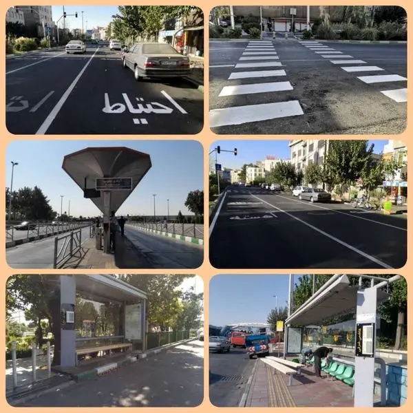 اقدامات ترافیکی منطقه9 در پهنه غربی پایتخت